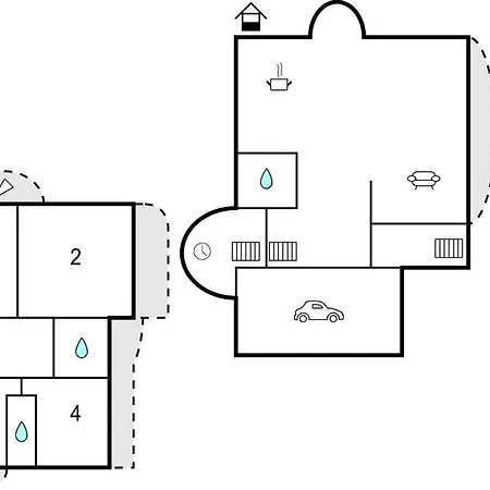 Ferienhaus Four-bedroom In *